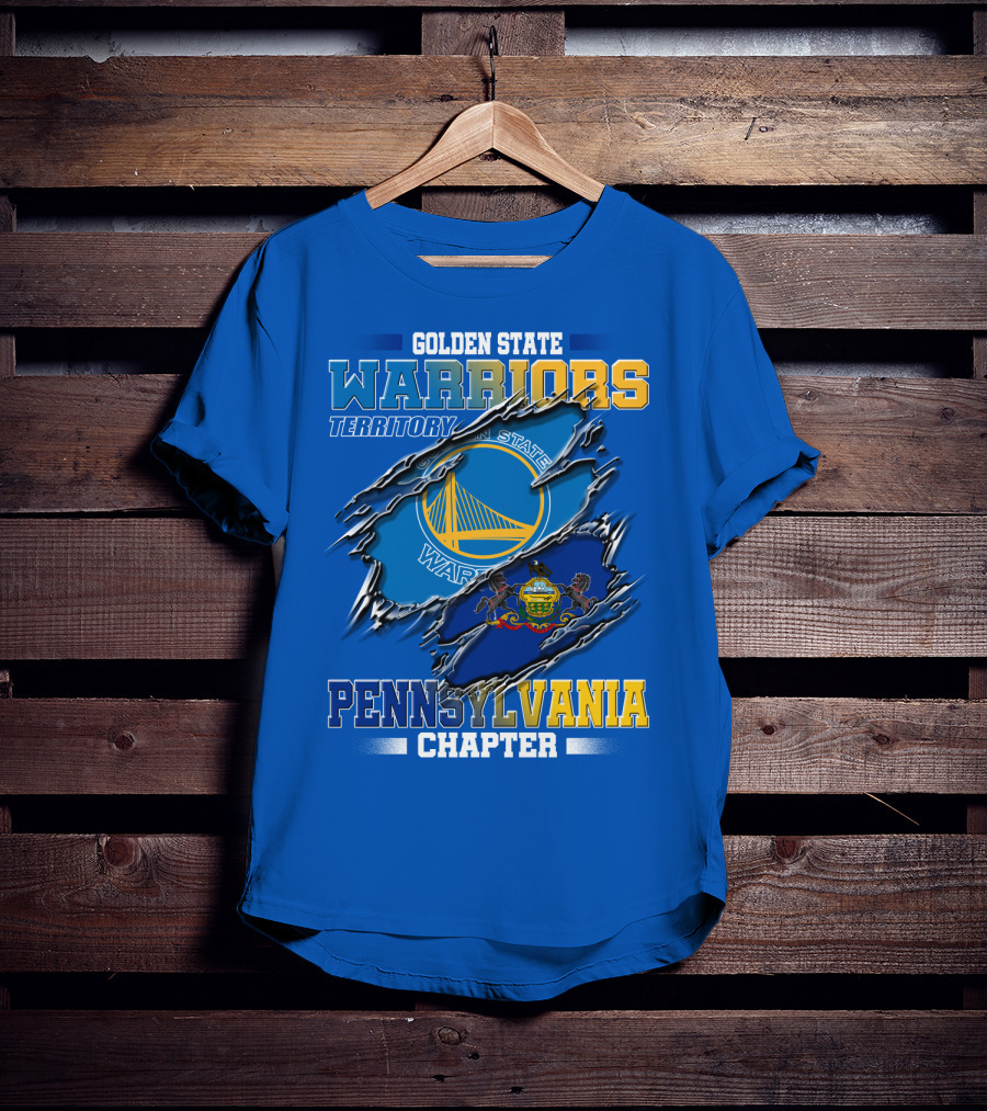 Golden State Warriors Territory Pennsylvania Chapter T-Shirt