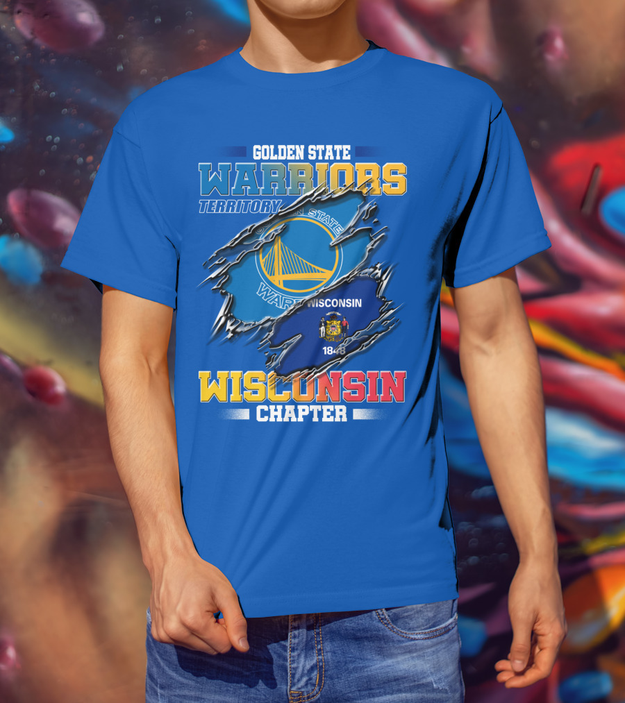 Golden State Warriors Territory Wisconsin Chapter T-Shirt