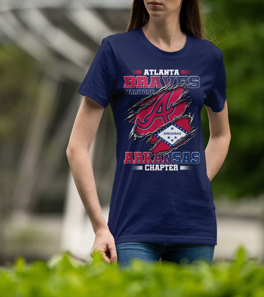 Atlanta Braves Territory Arkansas Chapter T-Shirt