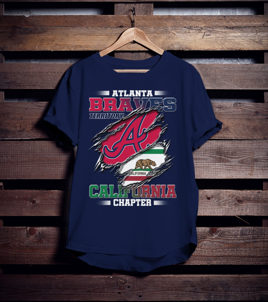 Atlanta Braves Territory California Chapter T-Shirt