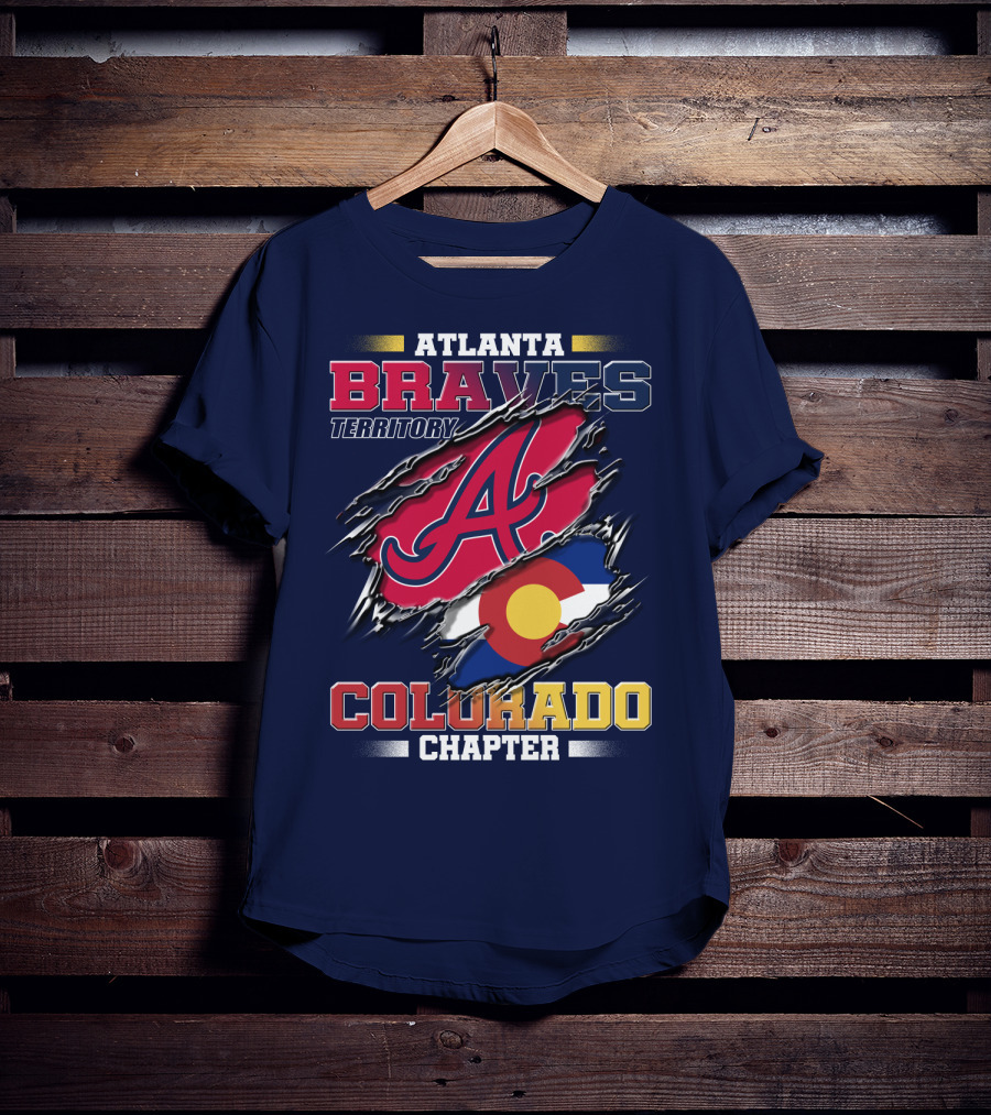 Atlanta Braves Territory Colorado Chapter T-Shirt