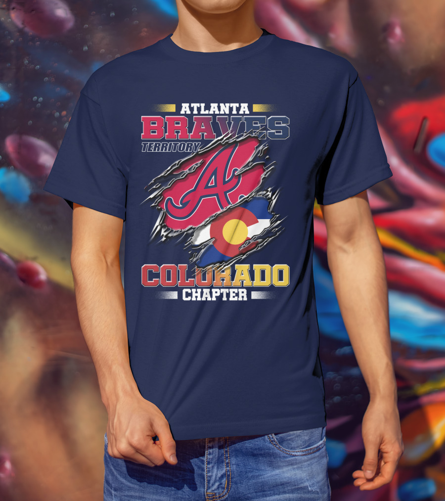 Atlanta Braves Territory Colorado Chapter T-Shirt