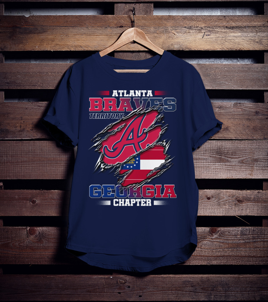 Atlanta Braves Territory Georgia Chapter T-Shirt