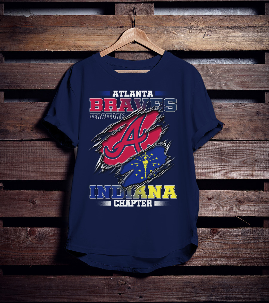 Atlanta Braves Territory Indiana Chapter T-Shirt