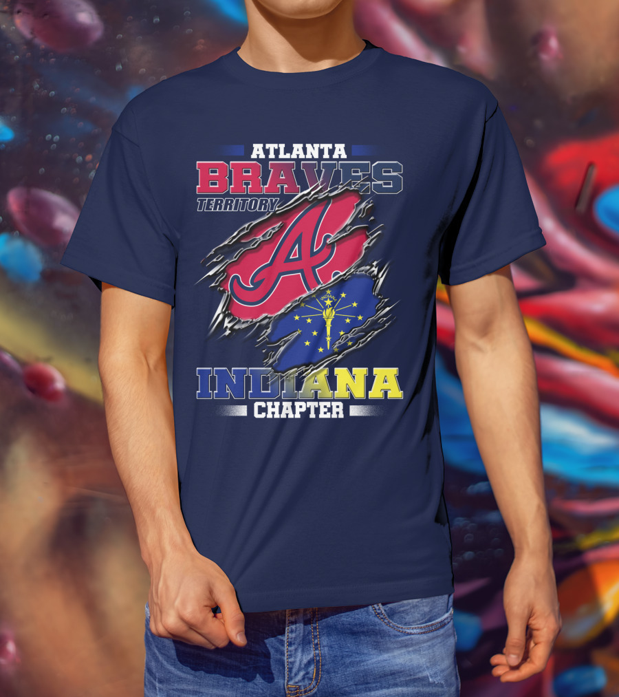 Atlanta Braves Territory Indiana Chapter T-Shirt