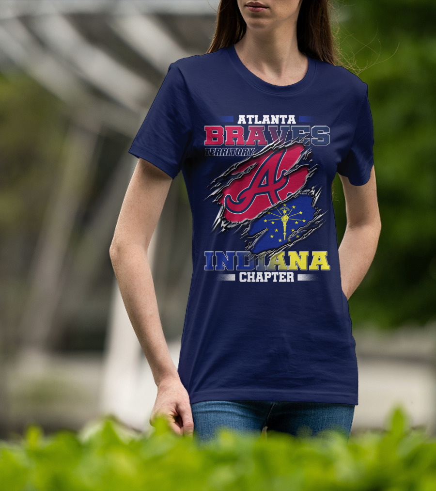 Atlanta Braves Territory Indiana Chapter T-Shirt