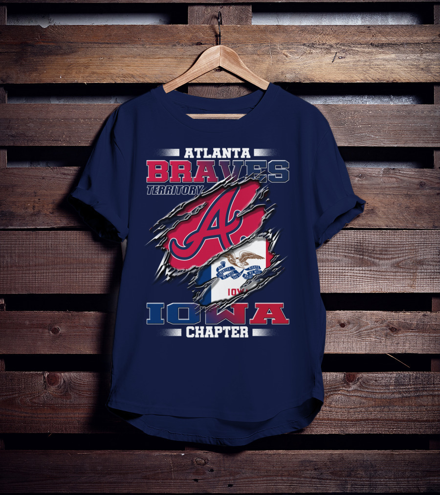 Atlanta Braves Territory Iowa Chapter T-Shirt