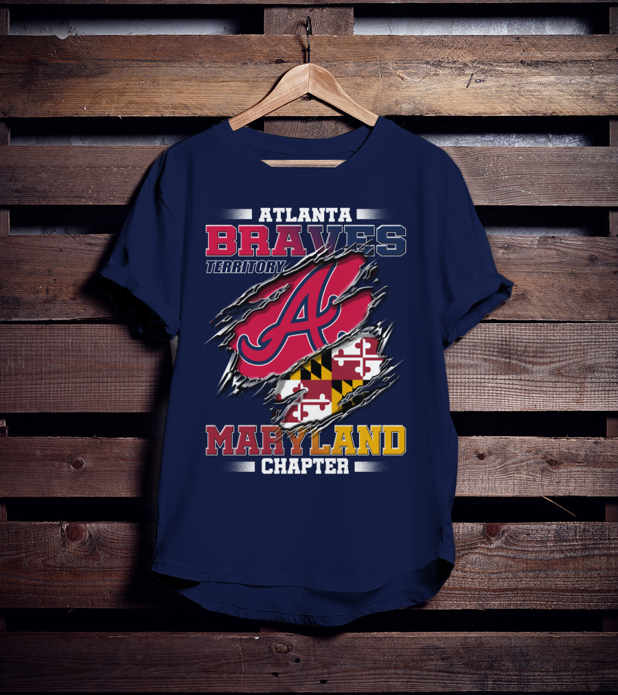 Atlanta Braves Territory Maryland Chapter T-Shirt