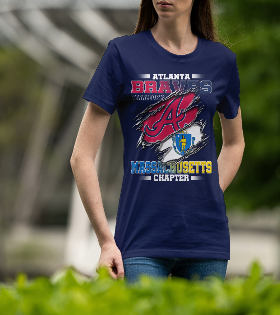 Atlanta Braves Territory Massachusetts Chapter T-Shirt