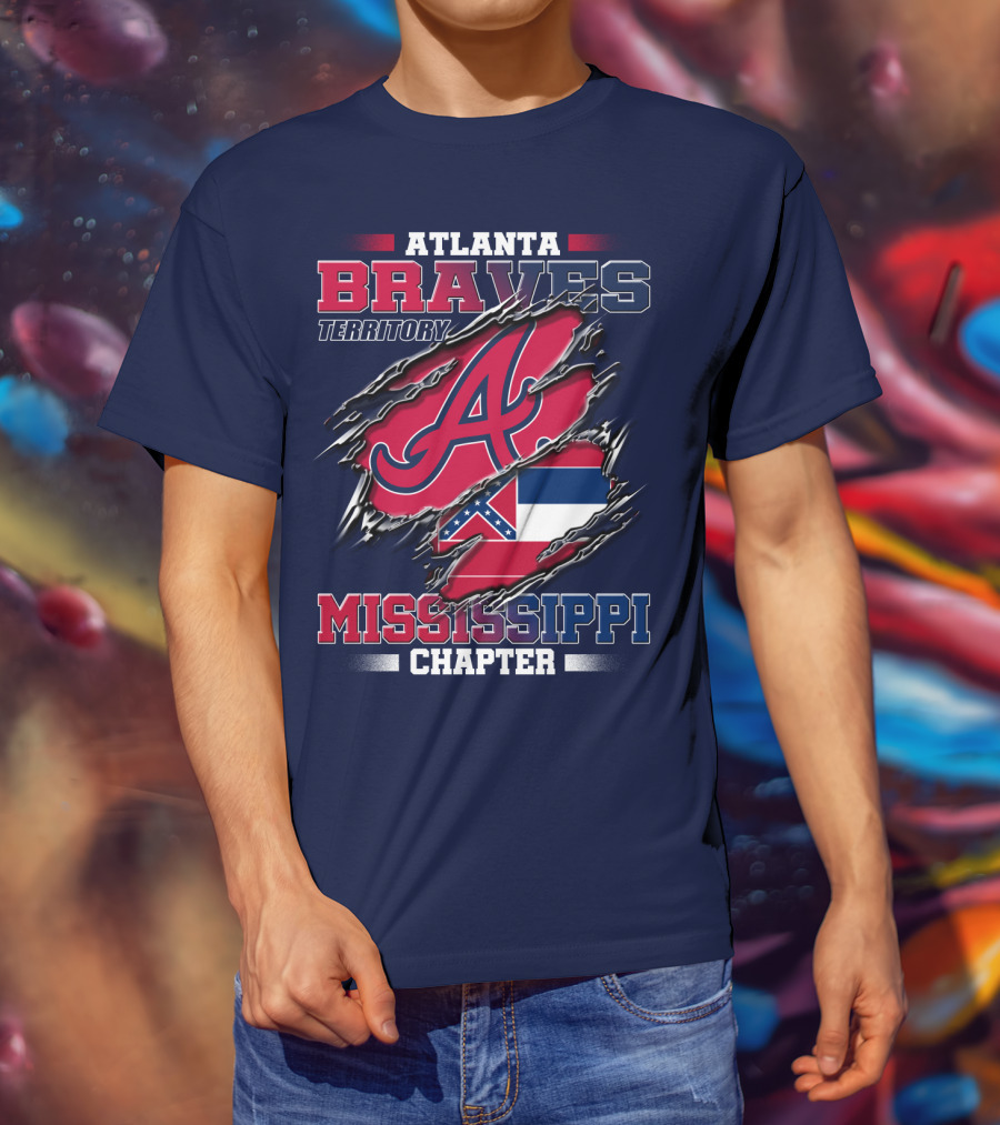 Atlanta Braves Territory Mississippi Chapter T-Shirt
