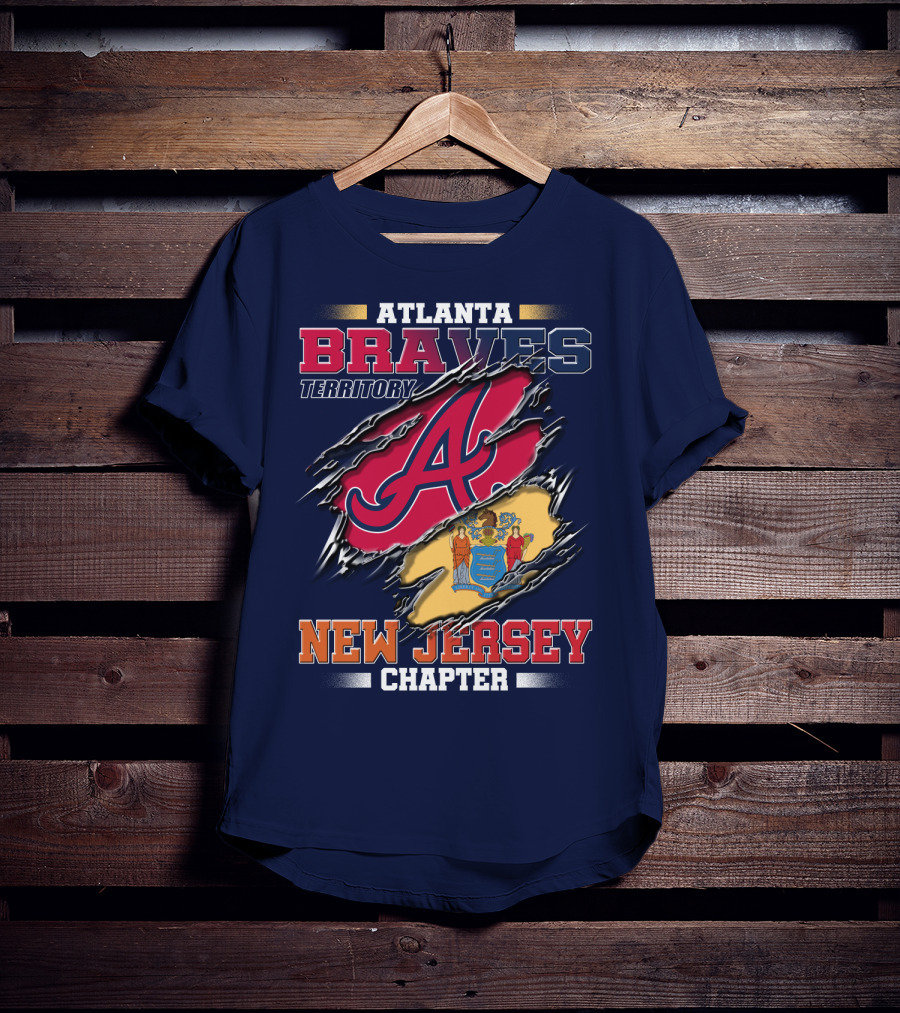 Atlanta Braves Territory New Jersey Chapter T-Shirt