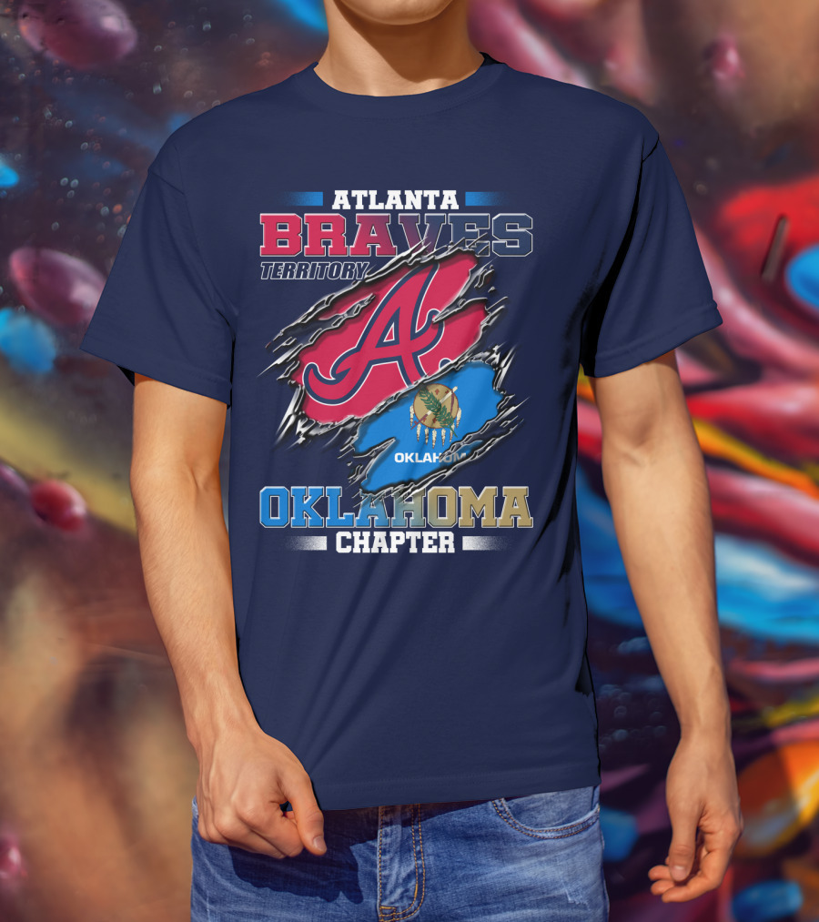 Atlanta Braves Territory Oklahoma Chapter T-Shirt