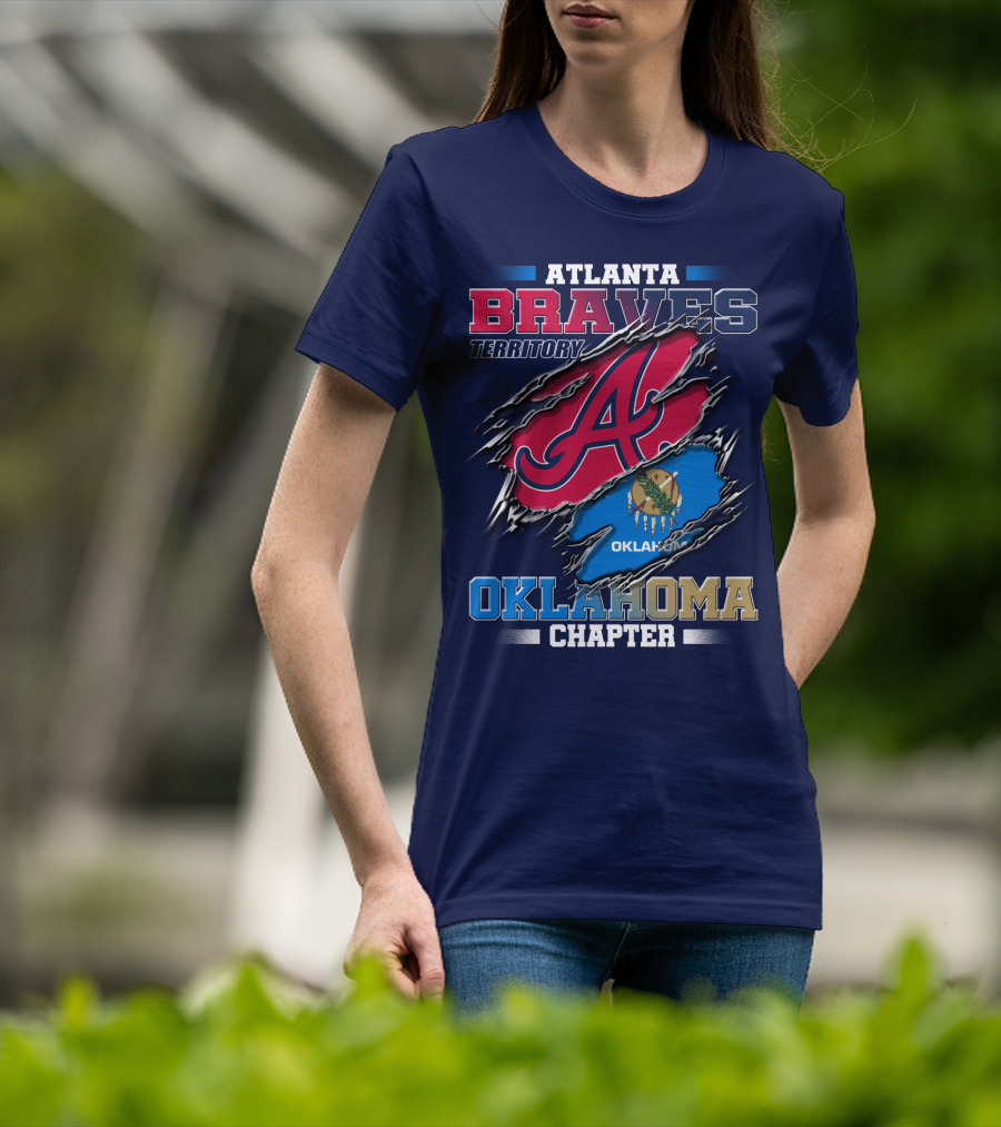 Atlanta Braves Territory Oklahoma Chapter T-Shirt