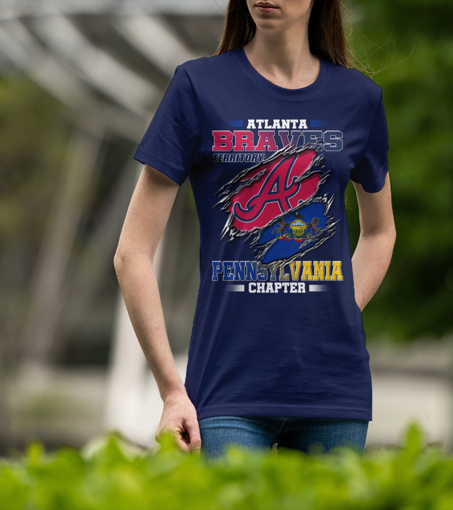Atlanta Braves Territory Pennsylvania Chapter T-Shirt