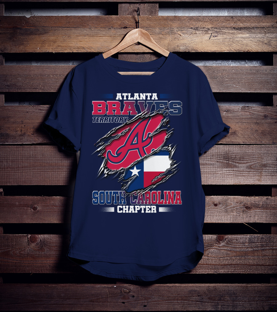 Atlanta Braves Territory South Carolina Chapter T-Shirt