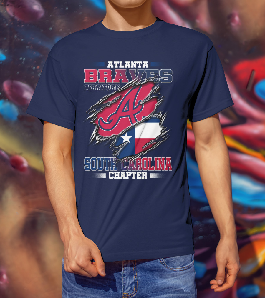 Atlanta Braves Territory South Carolina Chapter T-Shirt