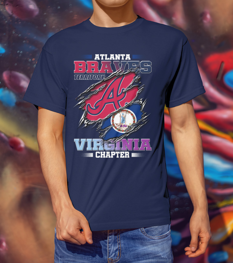 Atlanta Braves Territory Virginia Chapter T-Shirt