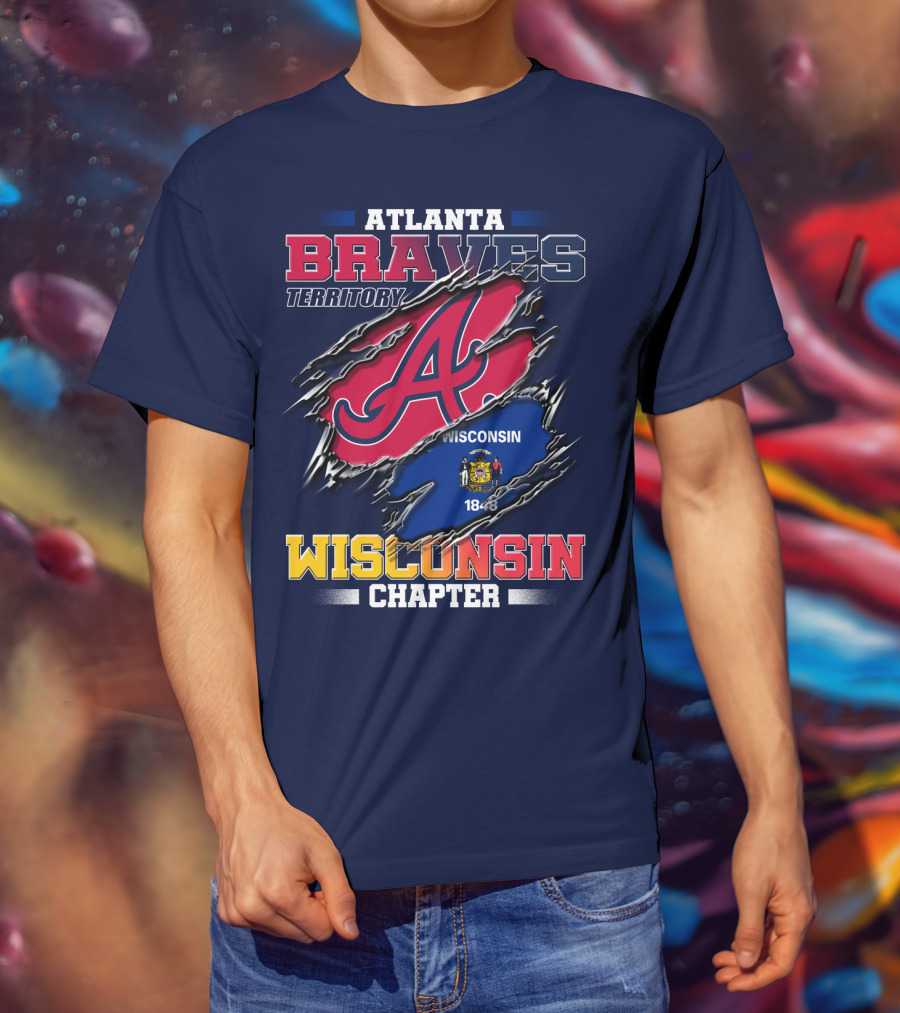 Atlanta Braves Territory Wisconsin Chapter 1848 T-Shirt