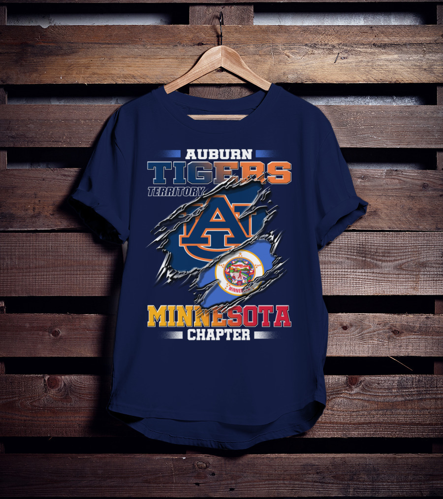 Auburn Tigers Territory Minnesota Chapter T-Shirt
