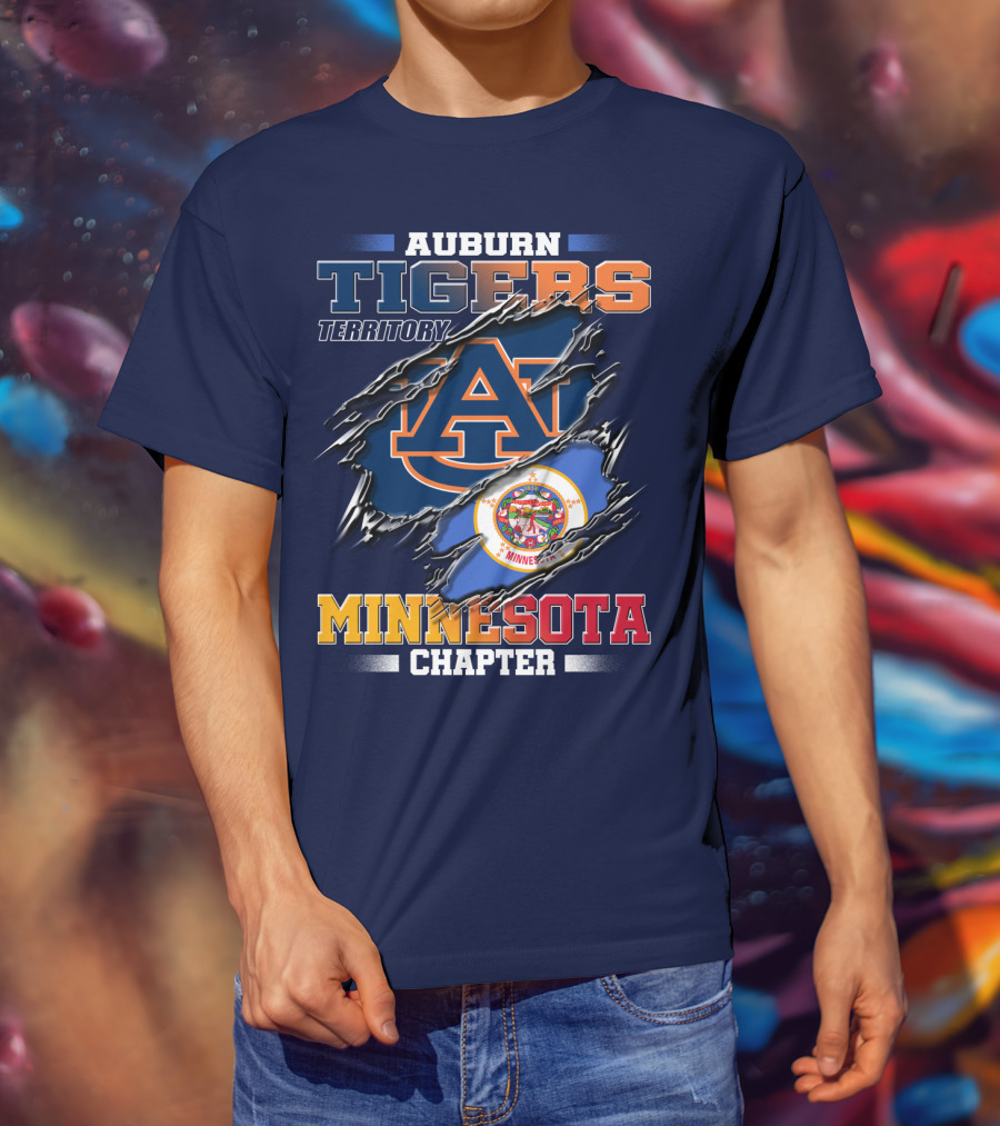 Auburn Tigers Territory Minnesota Chapter T-Shirt