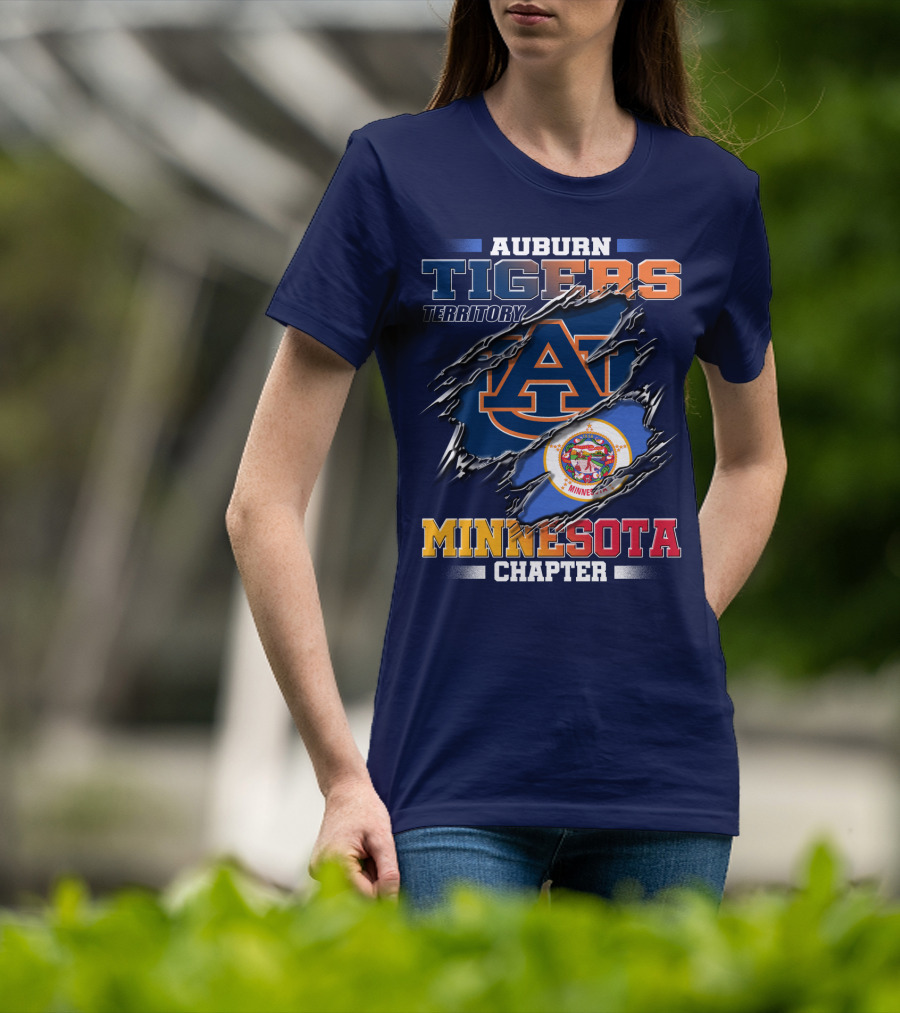 Auburn Tigers Territory Minnesota Chapter T-Shirt