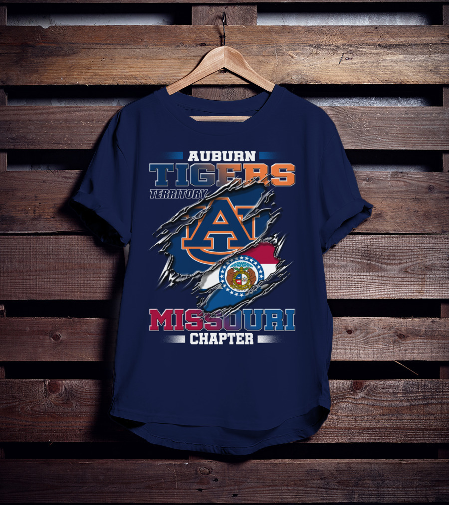 Auburn Tigers Territory Missouri Chapter T-Shirt