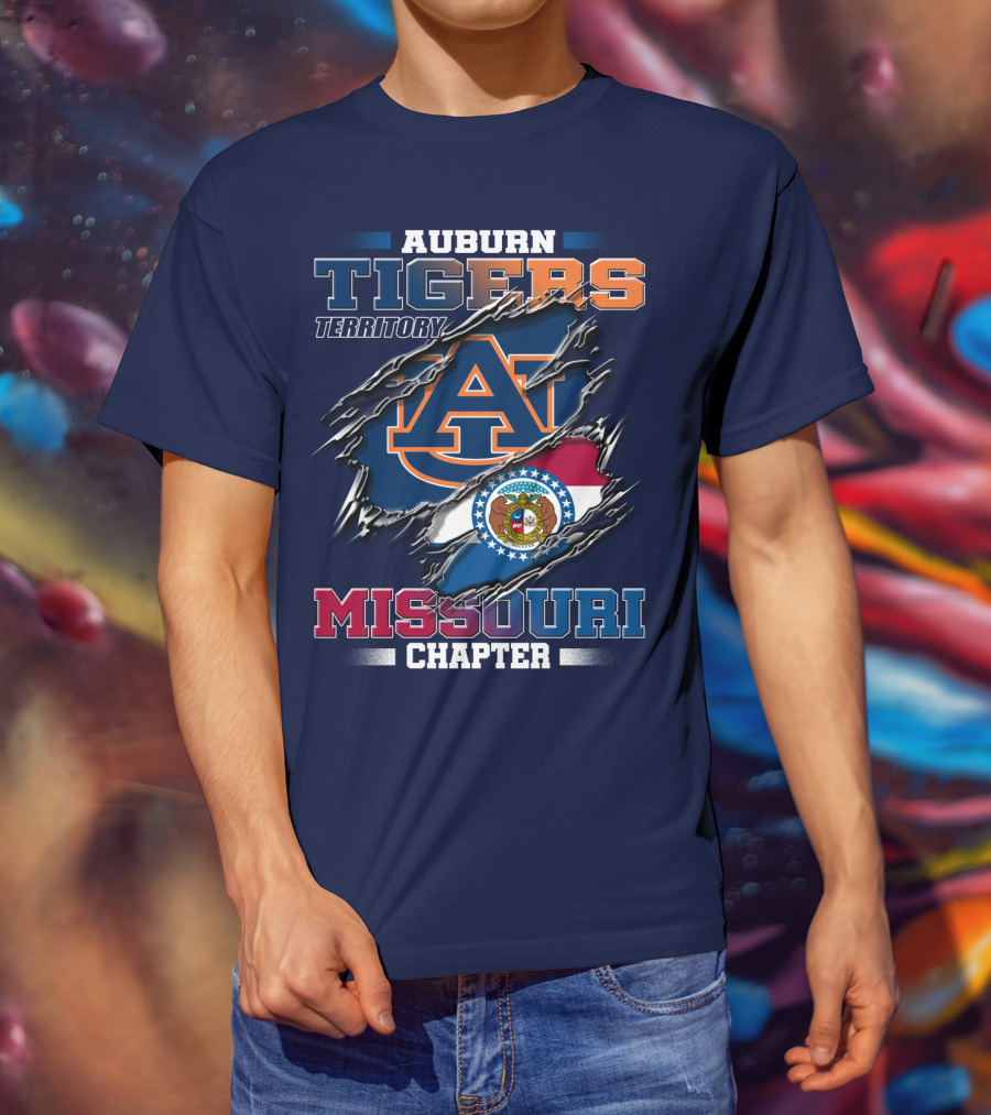 Auburn Tigers Territory Missouri Chapter T-Shirt
