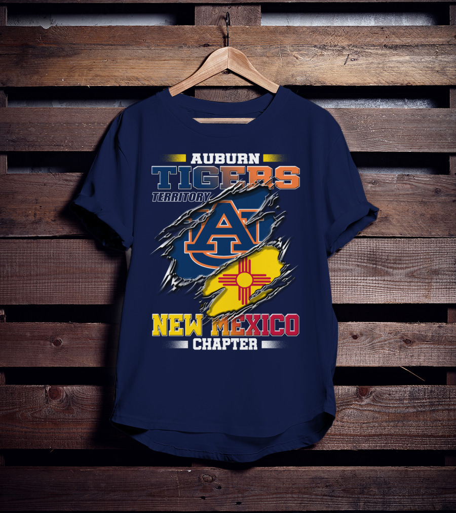 Auburn Tigers Territory New Mexico Chapter T-Shirt