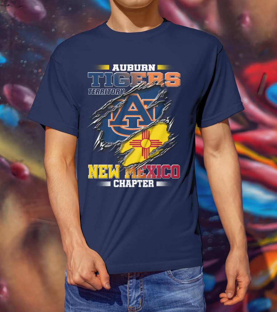Auburn Tigers Territory New Mexico Chapter T-Shirt
