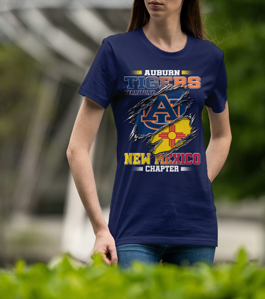 Auburn Tigers Territory New Mexico Chapter T-Shirt