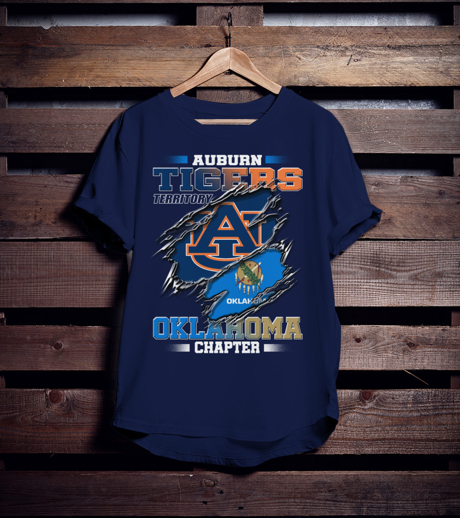 Auburn Tigers Territory Oklahoma Chapter T-Shirt