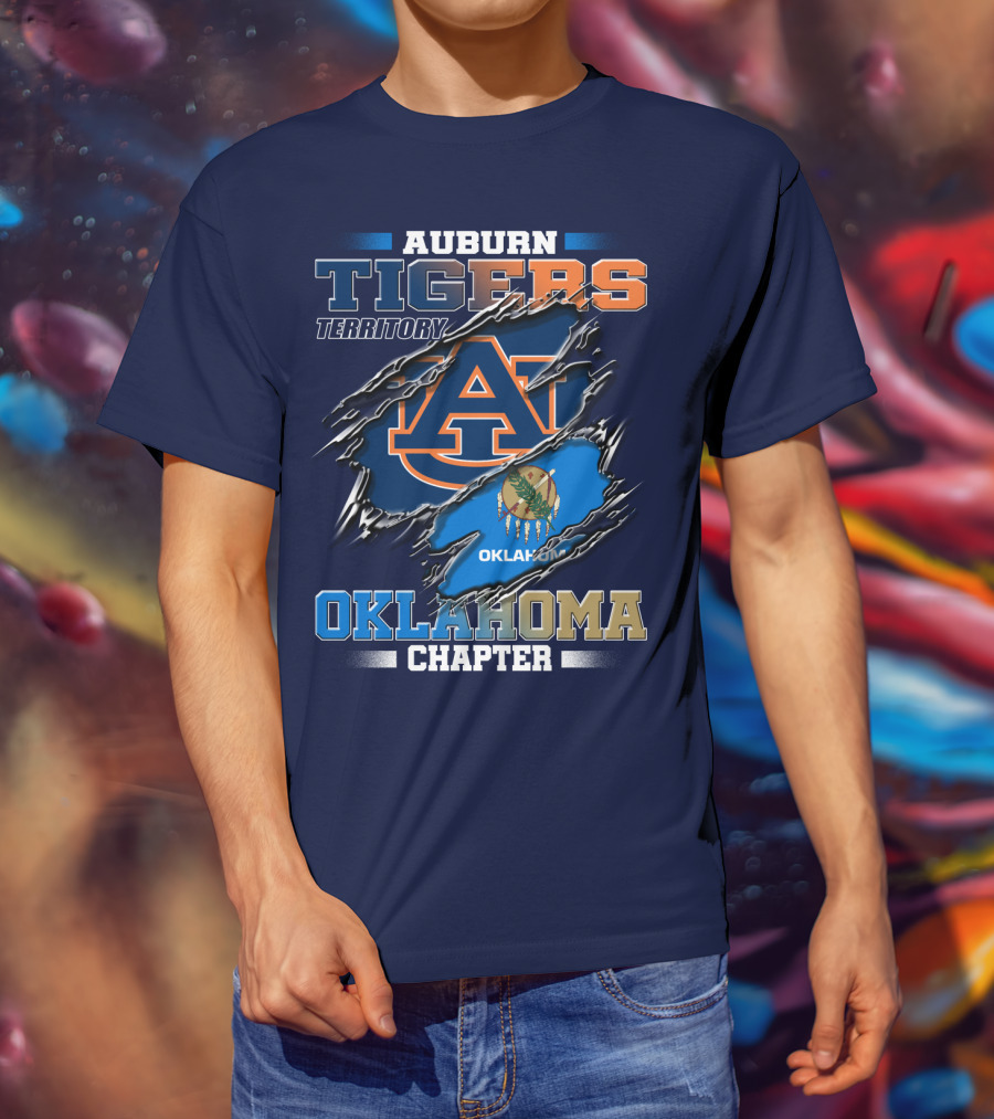 Auburn Tigers Territory Oklahoma Chapter T-Shirt