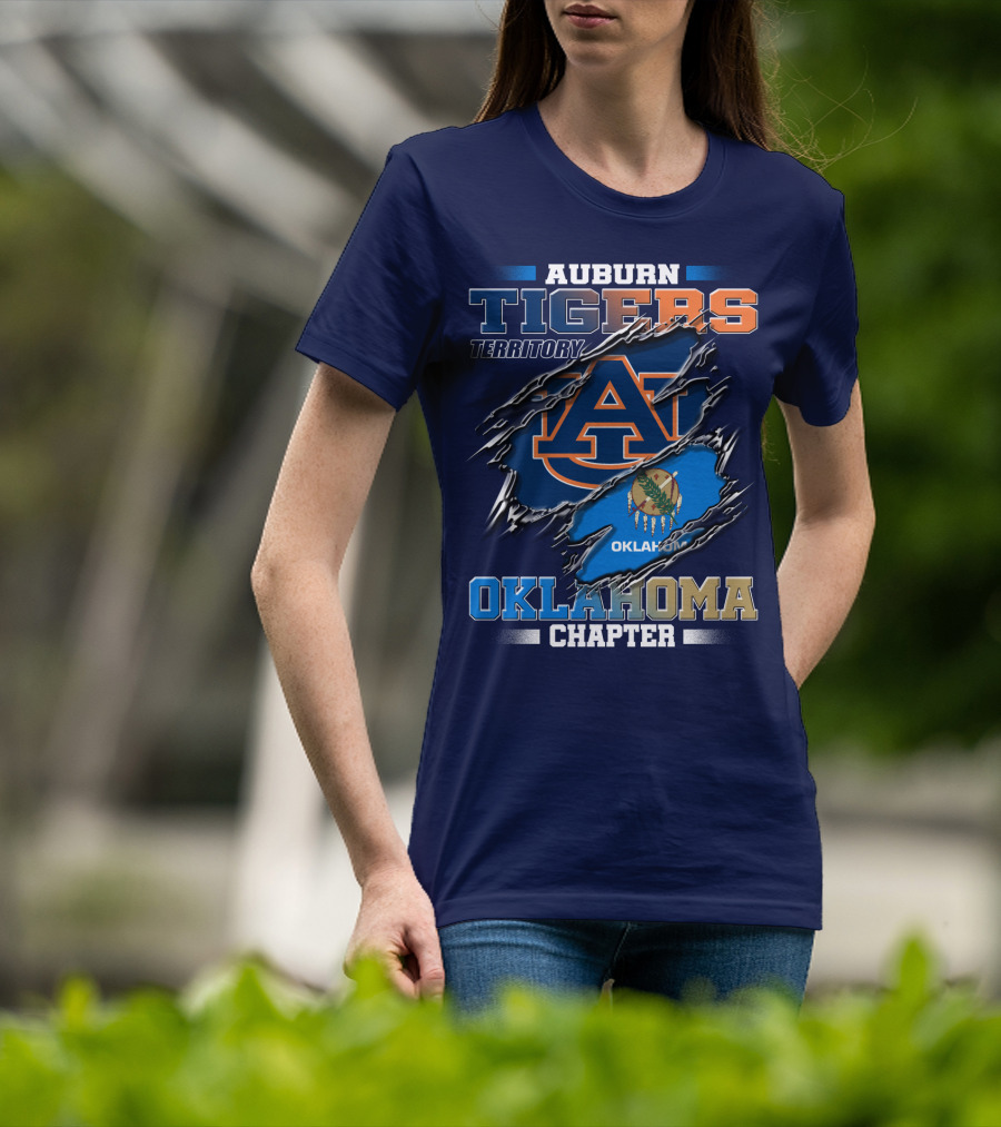 Auburn Tigers Territory Oklahoma Chapter T-Shirt