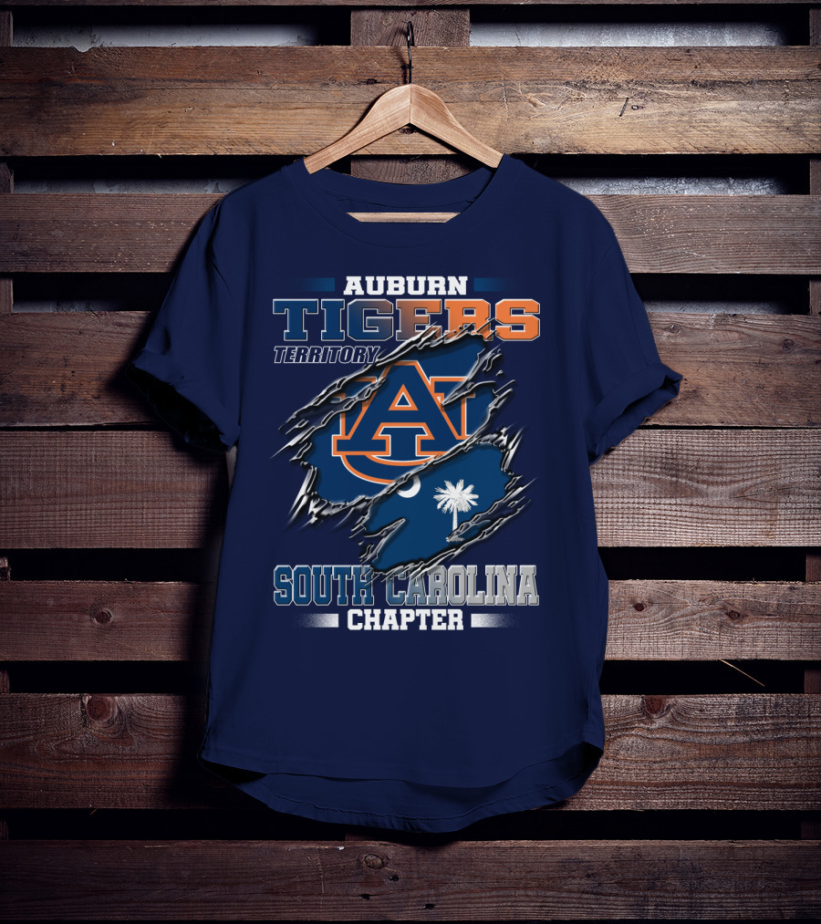 Auburn Tigers Territory South Carolina Chapter T-Shirt
