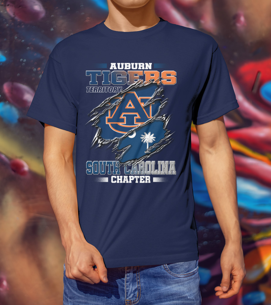 Auburn Tigers Territory South Carolina Chapter T-Shirt