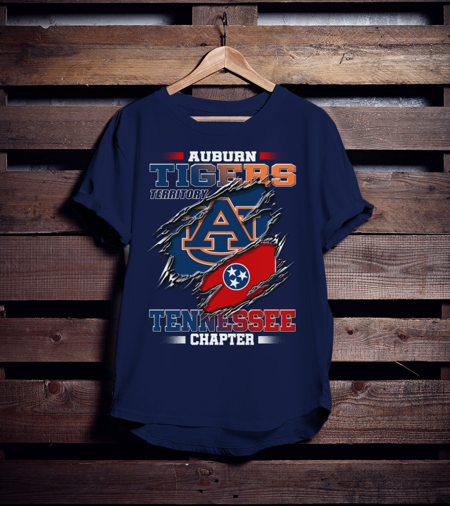Auburn Tigers Territory Tennessee Chapter T-Shirt