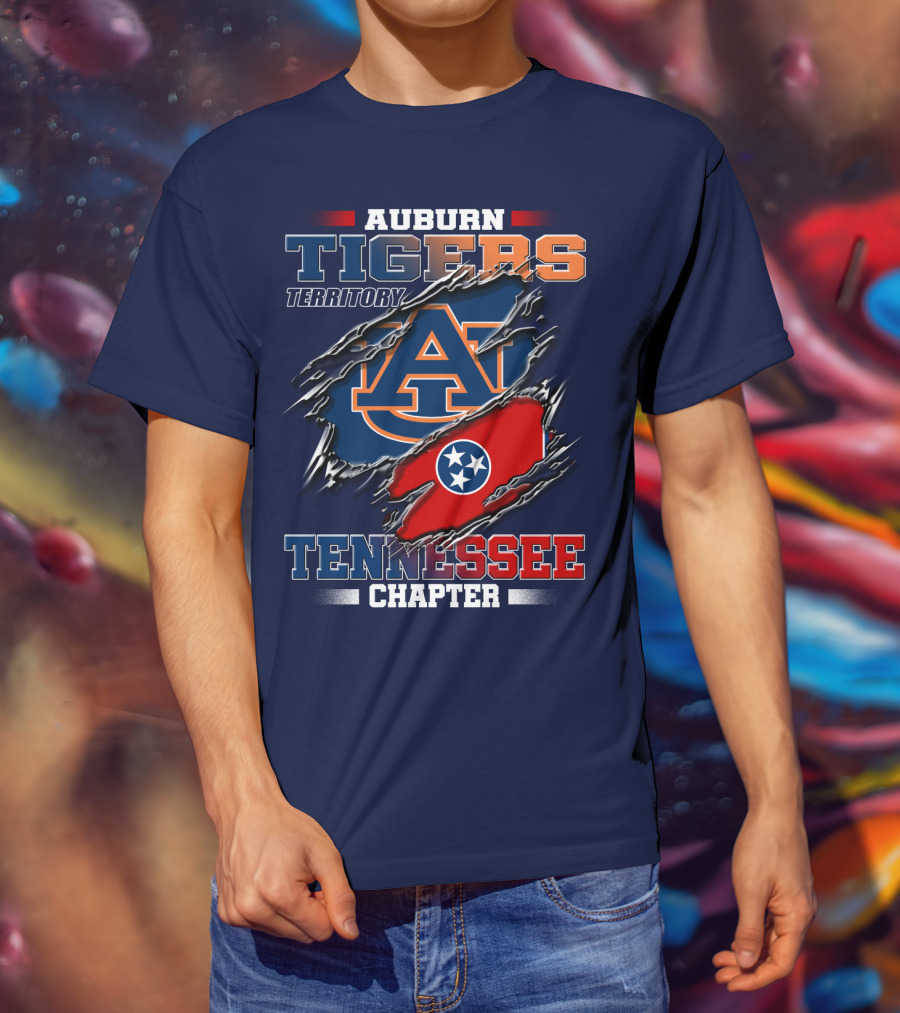 Auburn Tigers Territory Tennessee Chapter T-Shirt