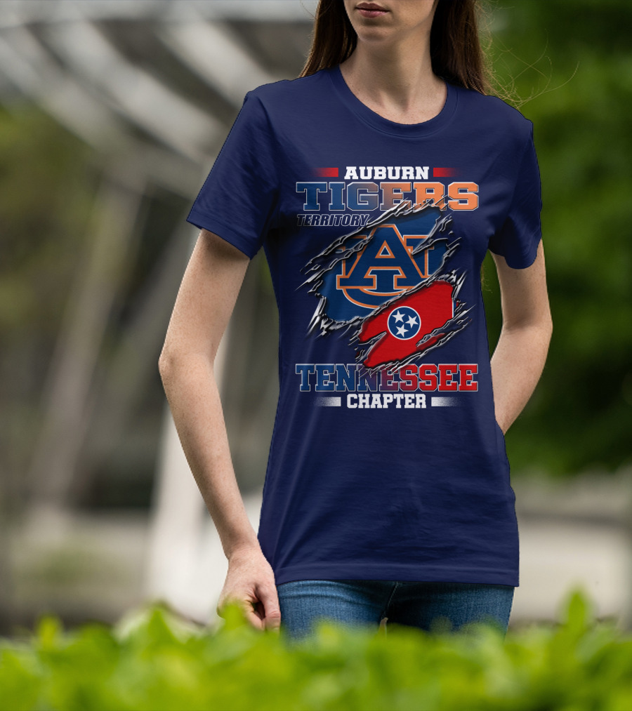 Auburn Tigers Territory Tennessee Chapter T-Shirt