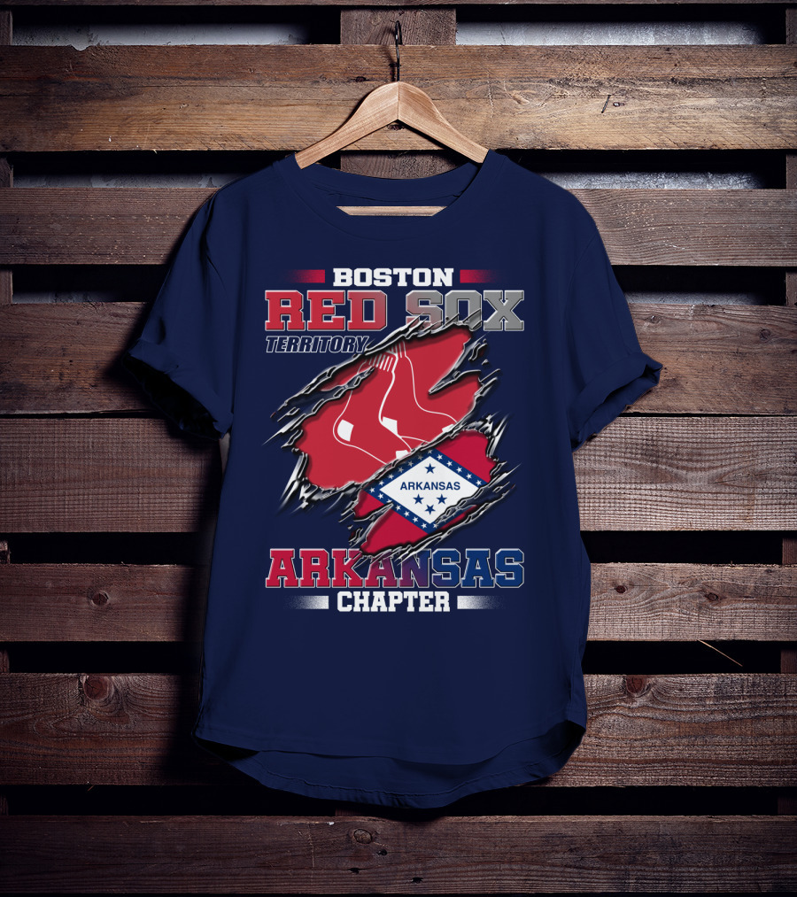 Boston Red Sox Territory Arkansas Chapter T-Shirt