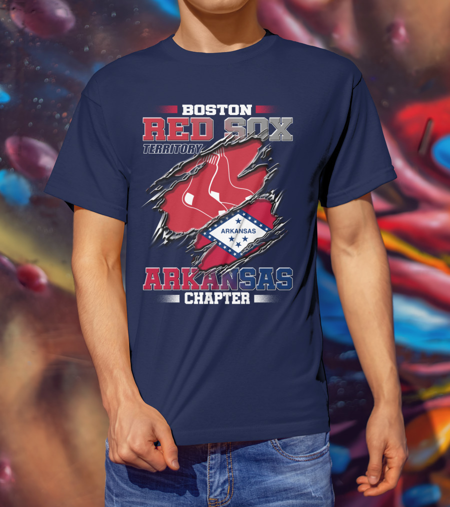 Boston Red Sox Territory Arkansas Chapter T-Shirt