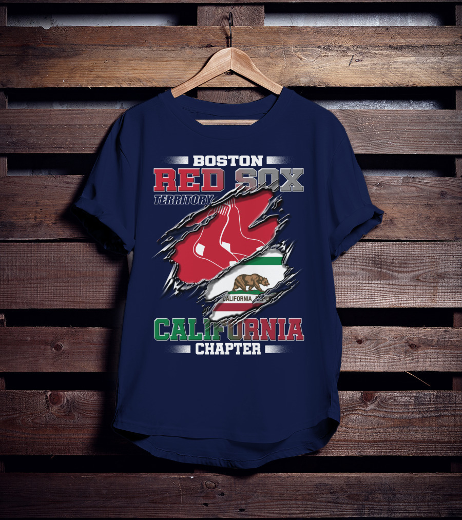 Boston Red Sox Territory California Chapter T-Shirt