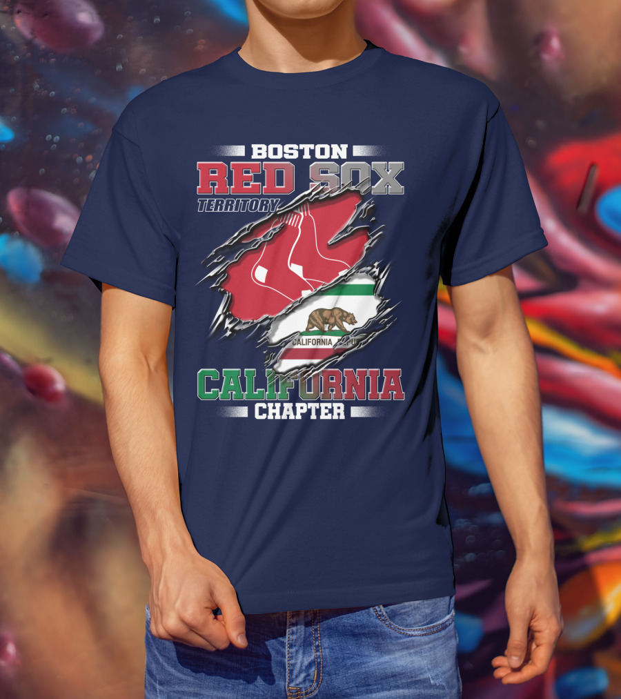 Boston Red Sox Territory California Chapter T-Shirt