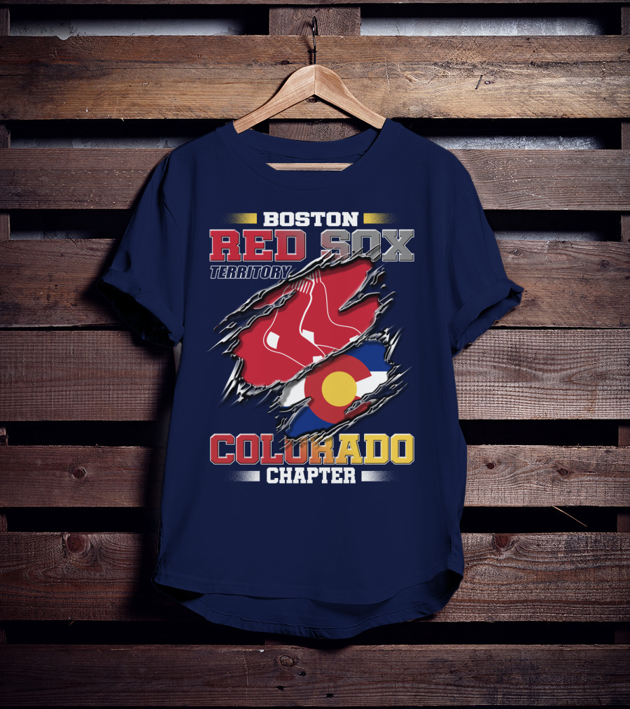 Boston Red Sox Territory Colorado Chapter T-Shirt