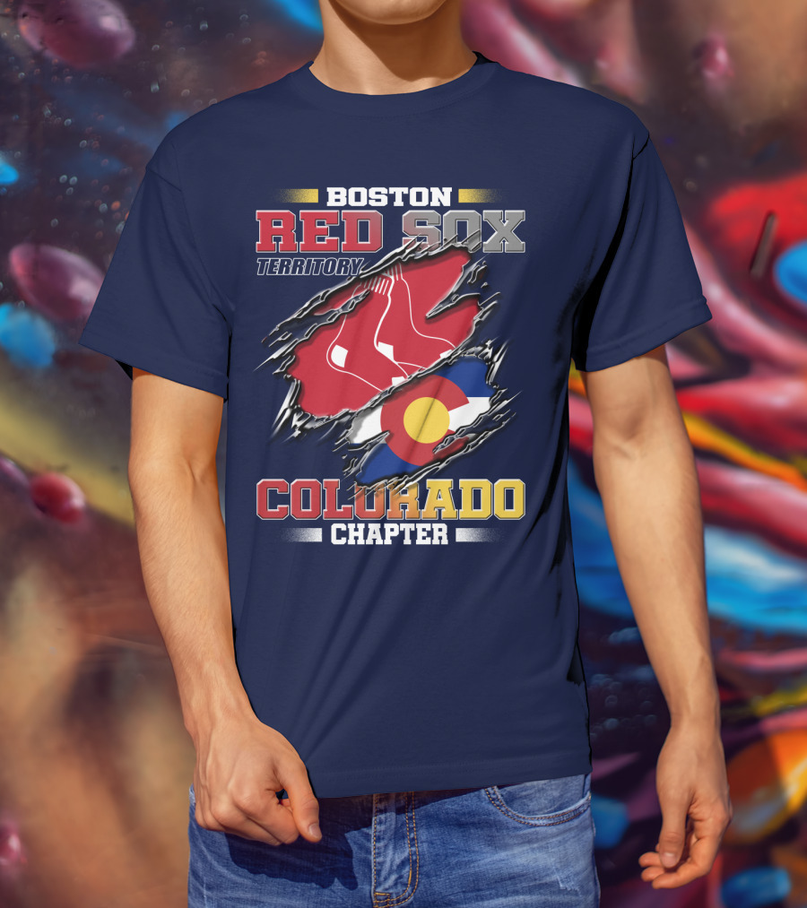 Boston Red Sox Territory Colorado Chapter T-Shirt