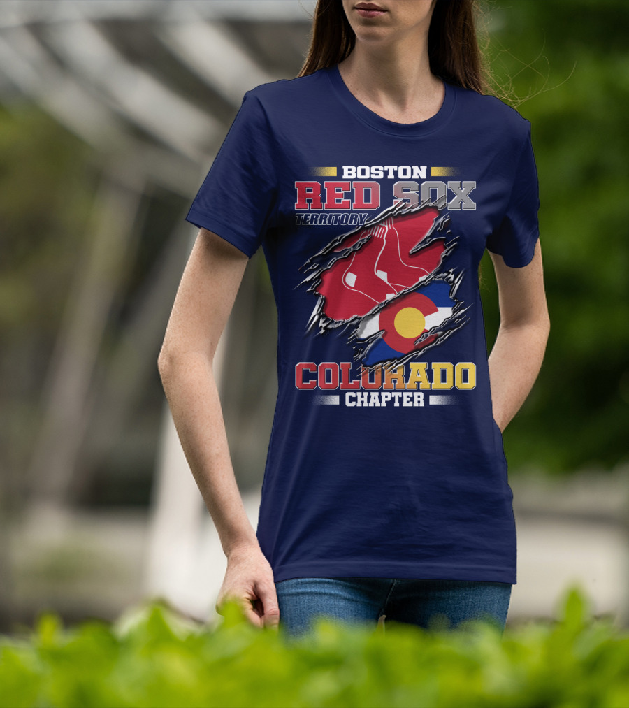Boston Red Sox Territory Colorado Chapter T-Shirt