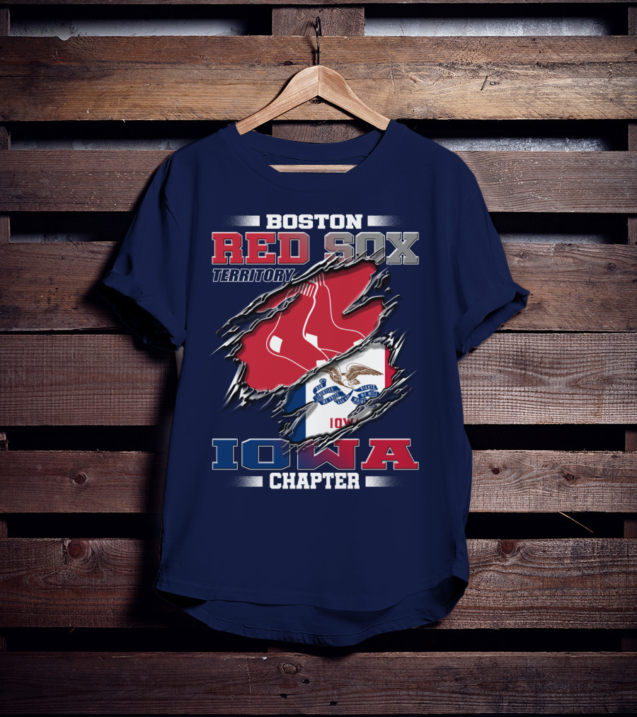 Boston Red Sox Territory Iowa Chapter T-Shirt