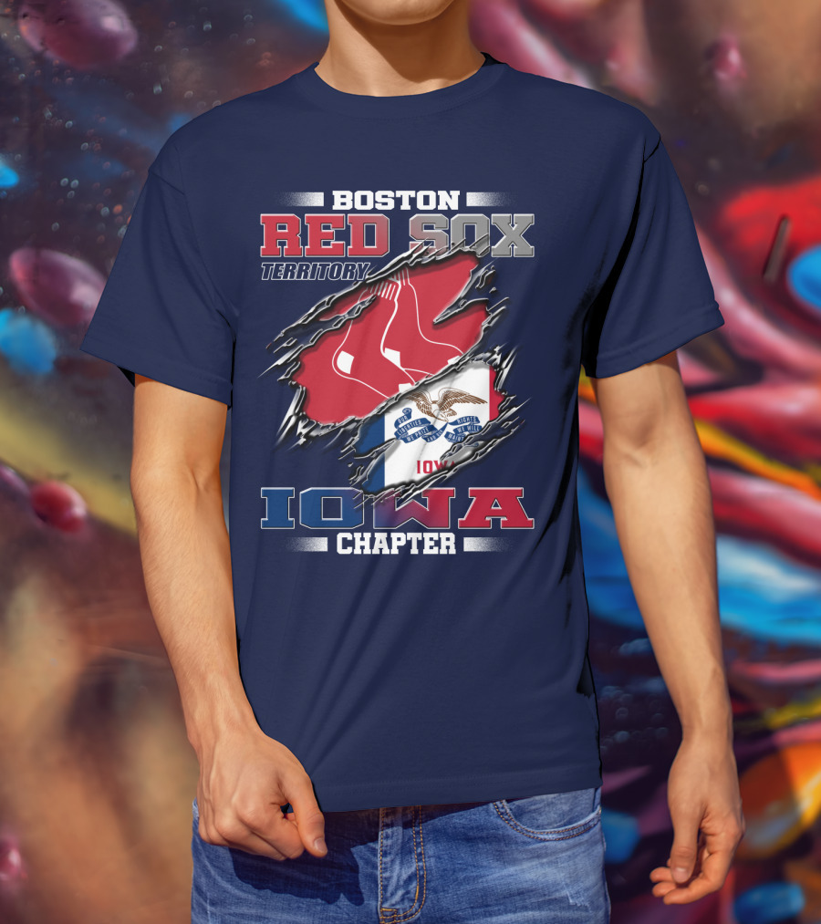 Boston Red Sox Territory Iowa Chapter T-Shirt
