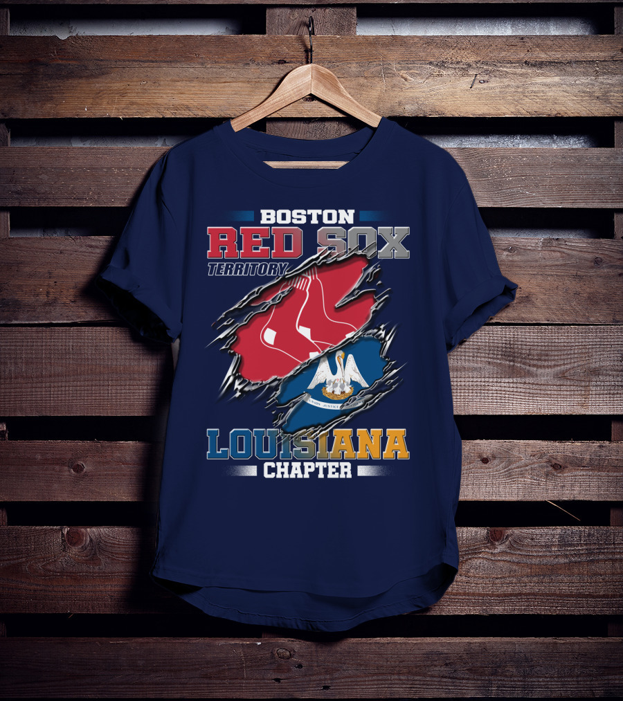 Boston Red Sox Territory Louisiana Chapter T-Shirt