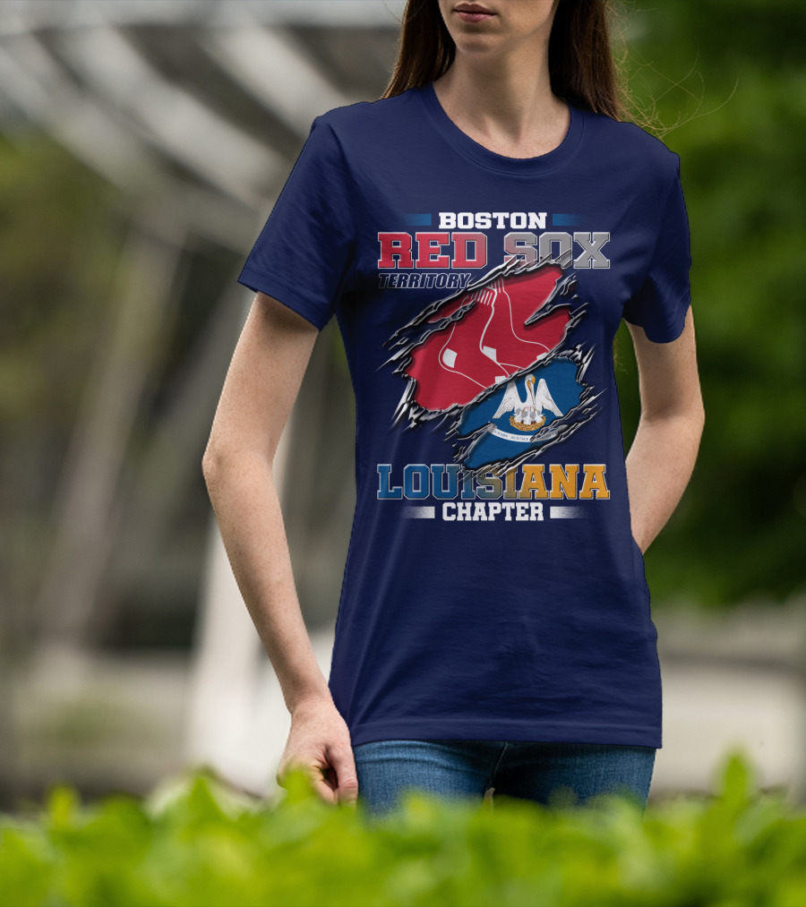 Boston Red Sox Territory Louisiana Chapter T-Shirt