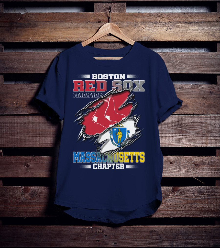 Boston Red Sox Territory Massachusetts Chapter T-Shirt